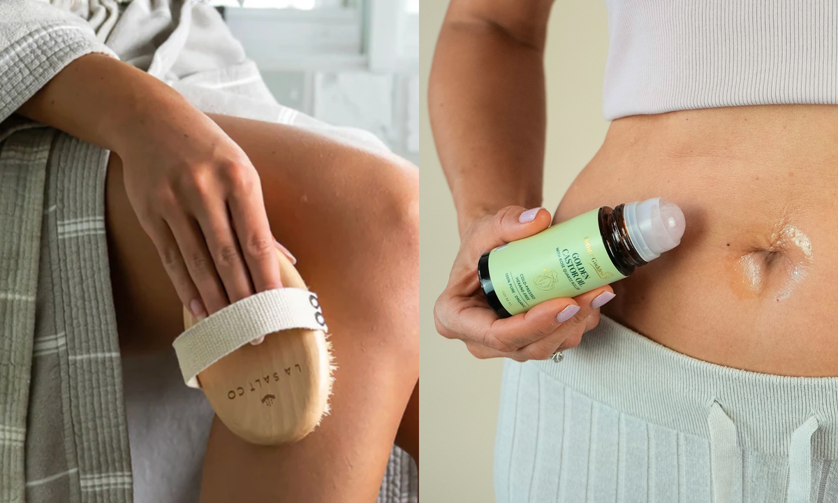Dry Brushing vs. Castor Oil for Lymphatic Drainage