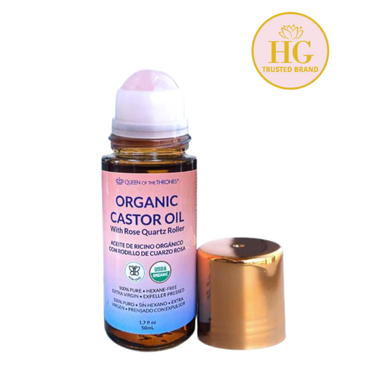 Organic Castor Oil Roll-On 1.7oz