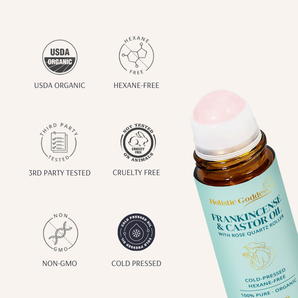 Castor Oil Roller With Frankincense + Castor Oil Liver Pack