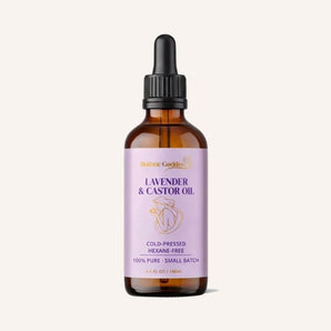 Organic Castor Oil Dropper With Lavender
