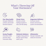 List of factors affecting hormones that may be causing you to lose sleep
