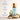 Organic Castor oil & frankincense roll-on featuring organic and hexane-free text.