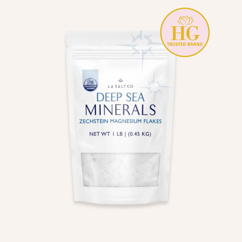 Deep Sea Minerals by LA SALT CO – bag product shot with HG trusted brand seal