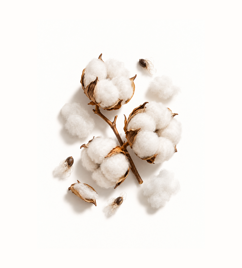 Organic cotton material for Holistic Goddess castor oil pack